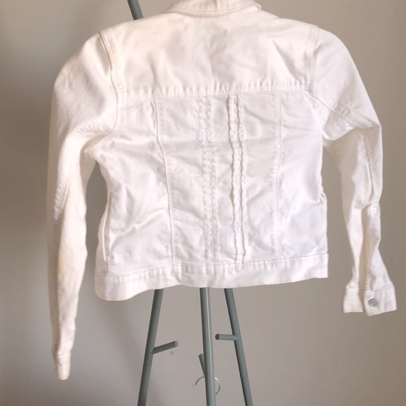 GAP Kid’s White Jean Jacket - Picture 4 of 5